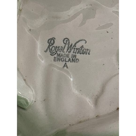 Royal Winton Grimwades Serving Bowl Vintage Crazing Vegetable Theme Farmhouse 9” - Picture 6 of 7